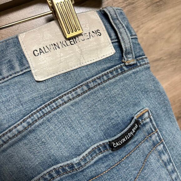 Calvin Klein Men's 34x30 Skinny Jeans Great Preworn Condition - Picture 4 of 12